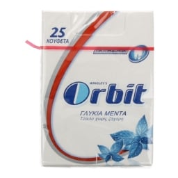 ORBIT | ΤΣΙΚΛΕΣ ΚΟΥΤΙ ΓΛΥΚΙΑ ΜΕΝΤΑ 35 GR
