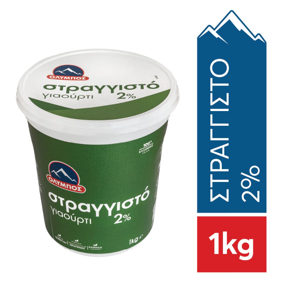 ΟΛΥΜΠΟΣ Γιαούρτι Στραγγιστό 2% 1kg