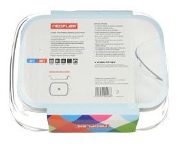 NEOFLAM | Ταψί Πυρίμαχο Ορθογώνιο 1 Τεμάχιο