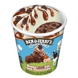 BEN & JERRY'S | Παγωτό Sundae Hazelnut 344g