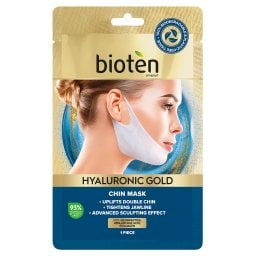 BIOTEN | Μάσκα για Πηγούνι Hyaluronic Gold Chin Mask 1 Τεμάχιο