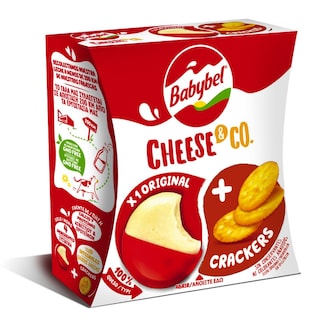 BABYBEL | Σνακ Mini Babybel Cheese & Crackers 40g