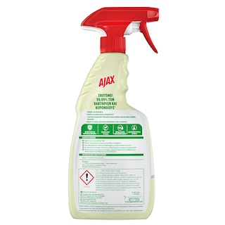 AJAX | Spray Καθαρισμού Απολυμαντικό με Αιθέρια Έλαια Αντλία 500ml