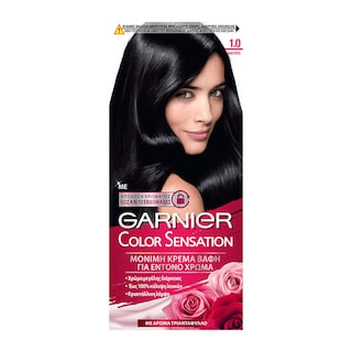 COLOR SENSATION | Βαφή Μαλλιών Σετ 1.0 Μαύρο 60ml