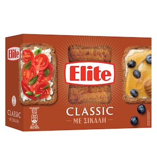 ELITE | Φρυγανιές Σίκαλης 180g