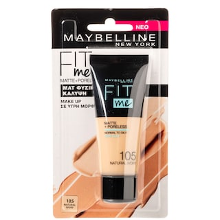 MAYBELLINE | Make-up Fit Matte FDT 105 Ivory  30 ml