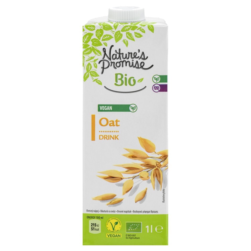 NATURE'S PROMISE Ρόφημα Βρώμης Bio 1lt