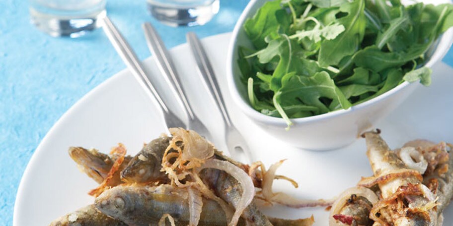 Τηγανίτες μαρίδας