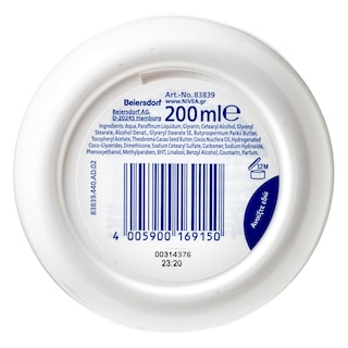 NIVEA | BODY | Κρέμα Σώματος Cocoa Butter 200ml