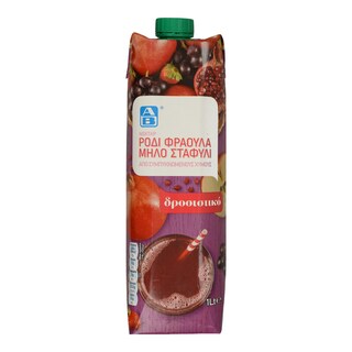 ΑΒ | Χυμός Νέκταρ Ρόδι Μήλο Σταφύλι Φράουλα 1lt
