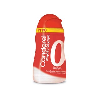 CANDEREL | Υποκατάστατο Ζάχαρης Υγρό Μηδέν Ζάχαρη 48ml