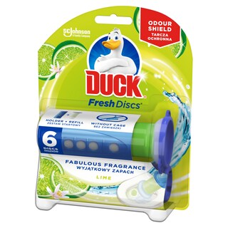 DUCK | FRESH DISCS | Block Λεκάνης WC Lime 36ml
