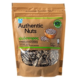 ΑΒ | Ηλιόσπορος Ψημένος Με Υποκατάστατο Άλατος 140gr