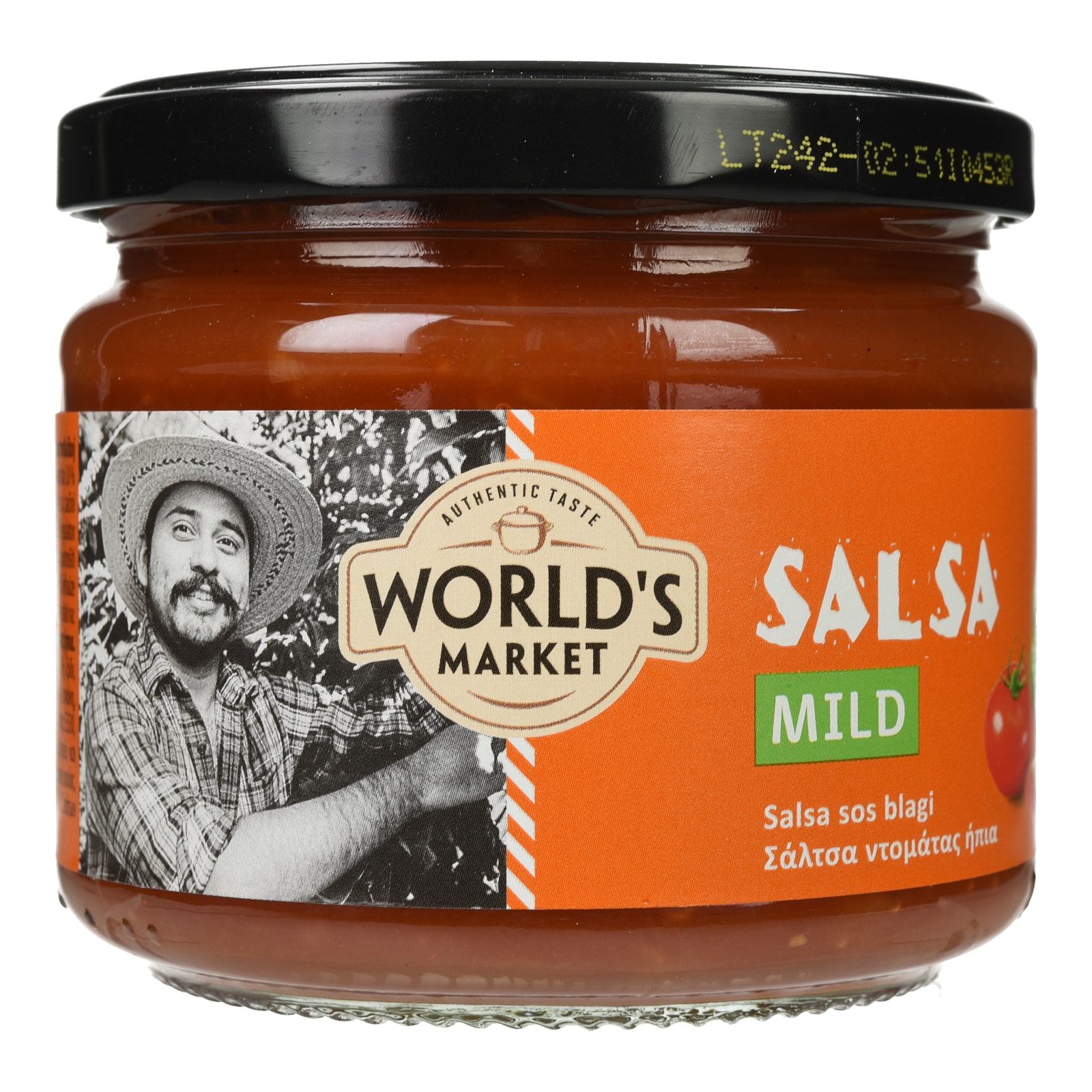WORLD'S MARKET Σάλτσα Τομάτας Ήπια 300g