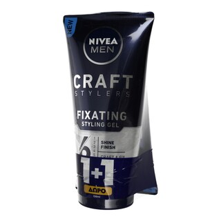 NIVEA | Styling Gel Fixating 150ml 1+1 Δώρο