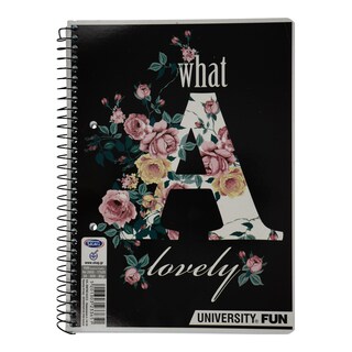 UNIVERSITY | ΤΕΤΡΑΔΙΟ ΣΠΙΡΑΛ LOVE 2Θ 17Χ25 1ΤΕΜ