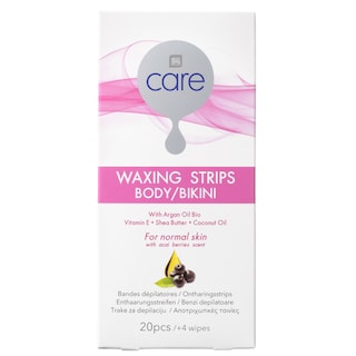 CARE | Depilatory Strips Body Bikini 20 Pieces