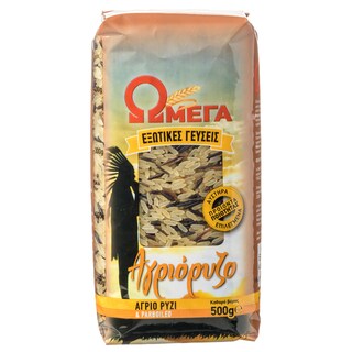 ΩΜΕΓΑ | Ρύζι Άγριο 500g