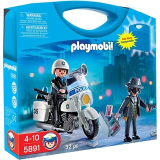 PLAYMOBIL | ΠΑΙΧΝΙΔΙΑ ΒΑΛΙΤΣΑΚΙ ΑΣΤΥΝΟΜΙΑ