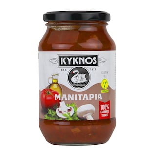 ΚΥΚΝΟΣ | Σάλτσα Τομάτας Ελληνική Με Μανιτάρια & Μαϊντανό 425gr