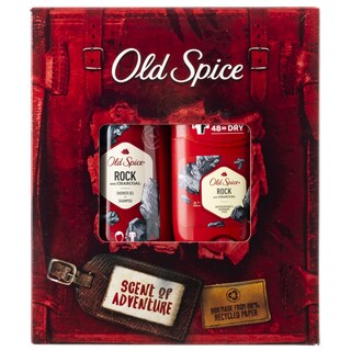 OLD SPICE | Σαμπουάν & Αποσμητικό Rock Σετ Δώρου 1 Τεμάχιο