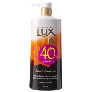 LUX | Αφρόλουτρο Sweet Embrace 600ml Έκπτωση 40%