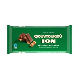 ΙΟΝ | Σοκολάτα Γάλακτος Φουντούκι 100g