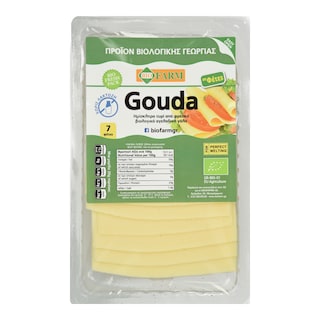 ΒΙΟΦΑΡΜΑ | Τυρί Gouda Bio Χωρίς Λακτόζη Φέτες 150g