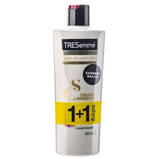 TRESEMME | Conditioner Βαμμένα Μαλλιά Χωρίς Θειϊκά Άλατα 400ml 1+1 Δώρο