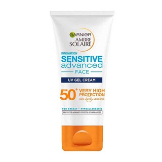 AMBRE SOLAIRE | Αντηλιακό Προσώπου Sensitive Advance Face Gel SPF50+ 50ml