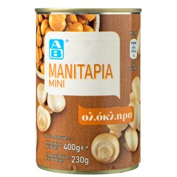 ΑΒ | Μανιτάρια Μίνι Ολόκληρα 230g