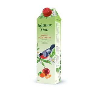ΚΑΜΠΟΣ ΧΙΟΥ | Χυμός Μήλο Μανταρίνι 1 Lt