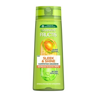 FRUCTIS | Σαμπουάν Sleek & Shine Ατίθασα Μαλλιά 400ml