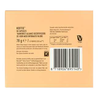 PERLA BEVERAGES | Coffee Capsules Perla Dolce Gusto Espresso Lungo 12x6.5g
