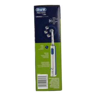 ORAL B | Ηλεκτρική Οδοντόβουρτσα Pro 600 Cross Action 1 Τεμάχιο