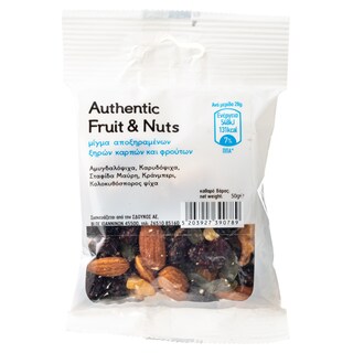 AUTHENTIC | Μείγμα Ξηρών Καρπών Κράνμπερι Μαύρη Σταφίδα
