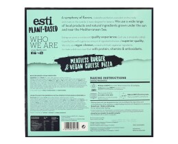 ESTI | Πίτσα Vegan Φυτικό Burger & Τυρί 440g