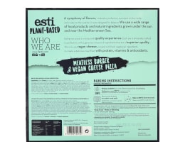 ESTI | Πίτσα Vegan Φυτικό Burger & Τυρί 440g