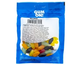 GUM ON | Καραμέλες Ζελίνια Gum On Jelly Beans 90gr