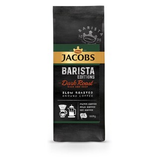 JACOBS | Καφές Φίλτρου Barista Dark Roast Αλεσμένος 225g