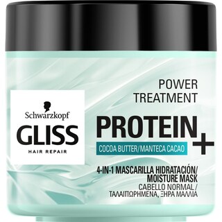 GLISS | Μάσκα Μαλλιών Power Treatment Cocoa Butter Ενυδάτωση 400ml