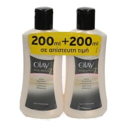 OLAY | ΓΑΛΑΚΤΩΜΑ ΚΑΘΑΡΙΣΜΟΥ ΠΡΟΣΩΠΟΥ TOTAL EFFECT 2 X 200 ML