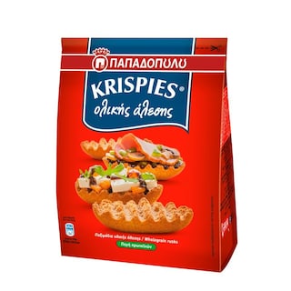 KRISPIES | Παξιμαδάκια Ολικής Άλεσης 200g