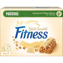 FITNESS | Μπάρες Δημητριακών Λευκή Σοκολάτα 6 X 22.5gr