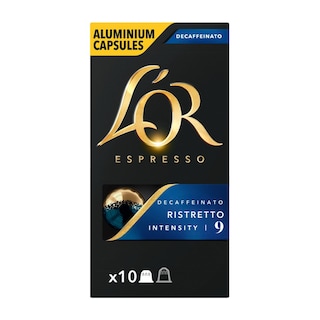 Κάψουλες Καφέ Espresso Ristretto Decaf 10x5.2g