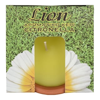 LION | Σιτρονέλα Κερί 1 Τεμάχιο