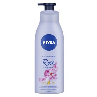NIVEA | Λοσιόν Σώματος Τριαντάφυλλο & Έλαιο Argan 200ml