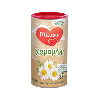 MILUPA | Βρεφικό Ρόφημα Χαμομηλιού 200gr