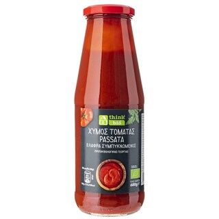 ΑΒ THINK BIO | Χυμός Τομάτα Passata 680 gr