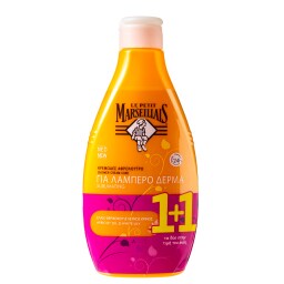 LE PETIT MARSEILLAIS | Αφρόλουτρο Έλαιο Βερίκοκου & Λευκός Κρίνος 250ml 1+1 Δώρο